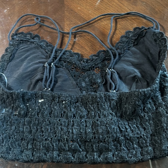 Scalloped Lace And Mesh Cami Top With Strappy Front Detail, Adjustable Straps And Back Clip Closure, Matching Booty Shorts Included main image 1